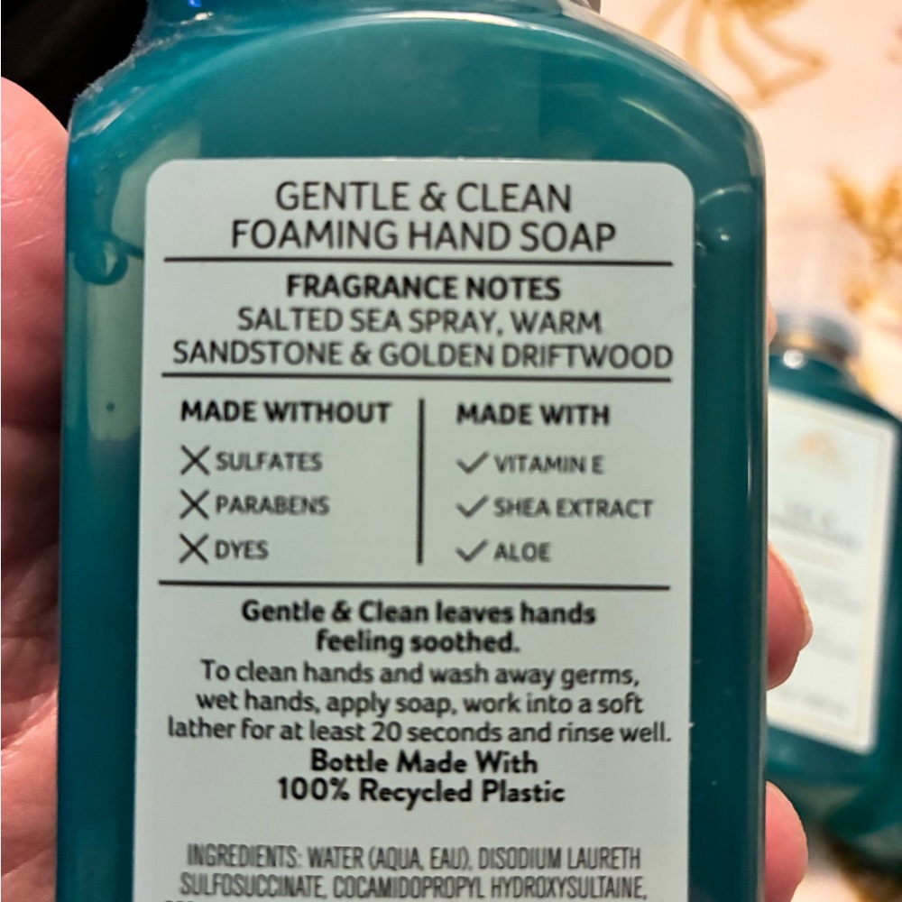 NWT White Barn Gentle & Clean Foaming Hand Soap - Blue (4) - Picture 2 of 4